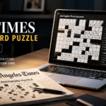 l.a.times crossword puzzle solution