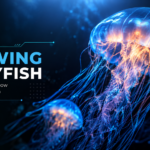 glowing jellyfish
